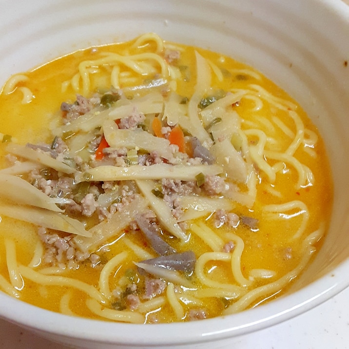 簡単！(^^)ココナッツミルクのアジアン担々麺♪